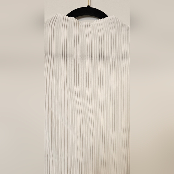 ARITZIA | BABATON White Sheath Midi Dress. No Flows.Sz S - Picture 5 of 9